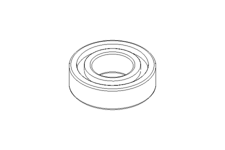 Cuscin.scanalato a sfera 6205 ZZ 25x52