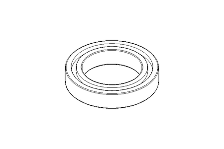 Deep groove ball bearing 61908 2RS 40x62