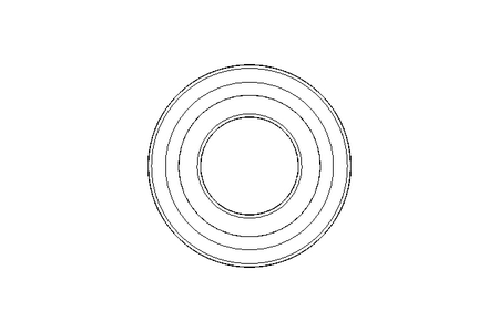 Roulem. à billes obliques 3207 2RS 35x72