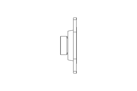 Flange bearing PCSLT 20x66x24.6