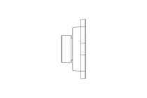 Flange bearing PCSLT 20x66x24.6