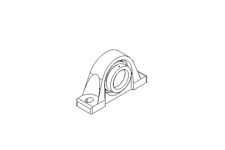 Cojinete de pedestal RASE 80x89x71