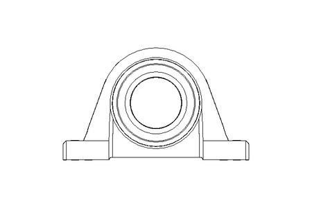 Pillow block RASE 80x89x71