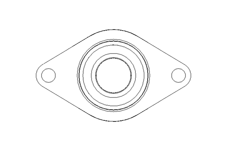 Flange bearing RCJT 35x92x51.1