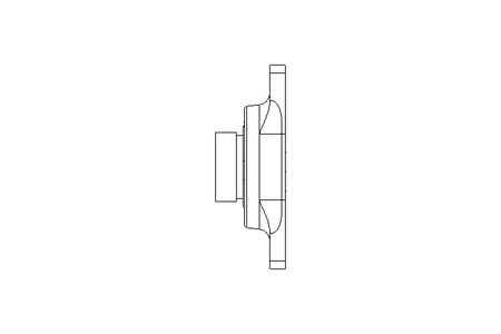 Flange bearing RCJT 40x105x56.3