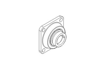 Mancal de flange RCJ N 50/62,7x143