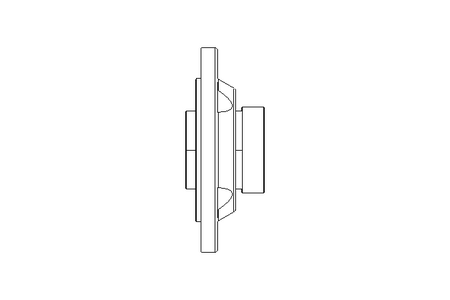 Mancal de flange RFE 50x165x62,7