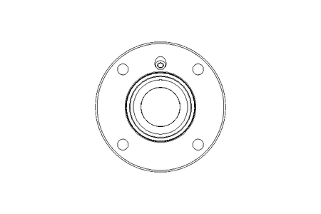 Flange bearing RME 50x165x62.7