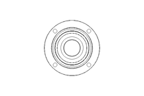 Flange bearing RMEO FA125.8 90x300x101