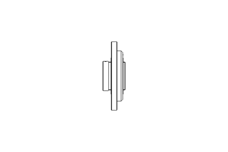 Mancal de flange RMEO FA125.8 100x340