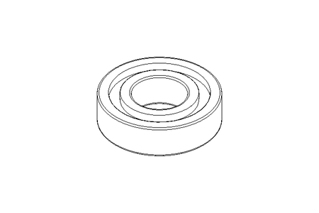 Deep groove ball bearing 61900 2RZ 10x22