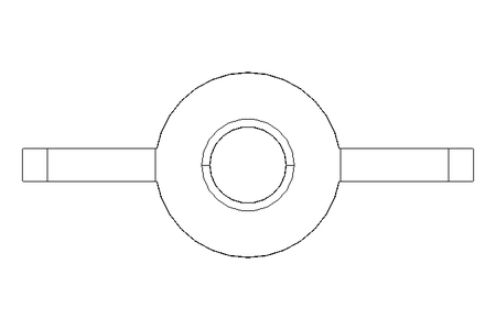 Flügelmutter M8 A2 DIN315