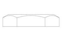 Tuerca con rosca p/ tubos B G1/2" A2