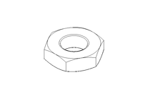 Écrou hexagonal M10x1,25 A2 DIN439