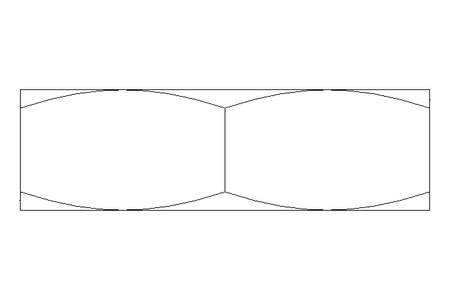 Hexagon nut M10x1,25 A2 DIN439