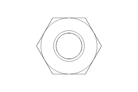 Hexagon nut M4 A2 DIN439