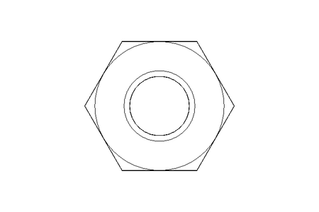 Tuerca hexagonal M4 A2 DIN439