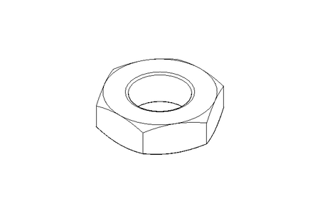 Hexagon nut M10x1 A2 DIN439