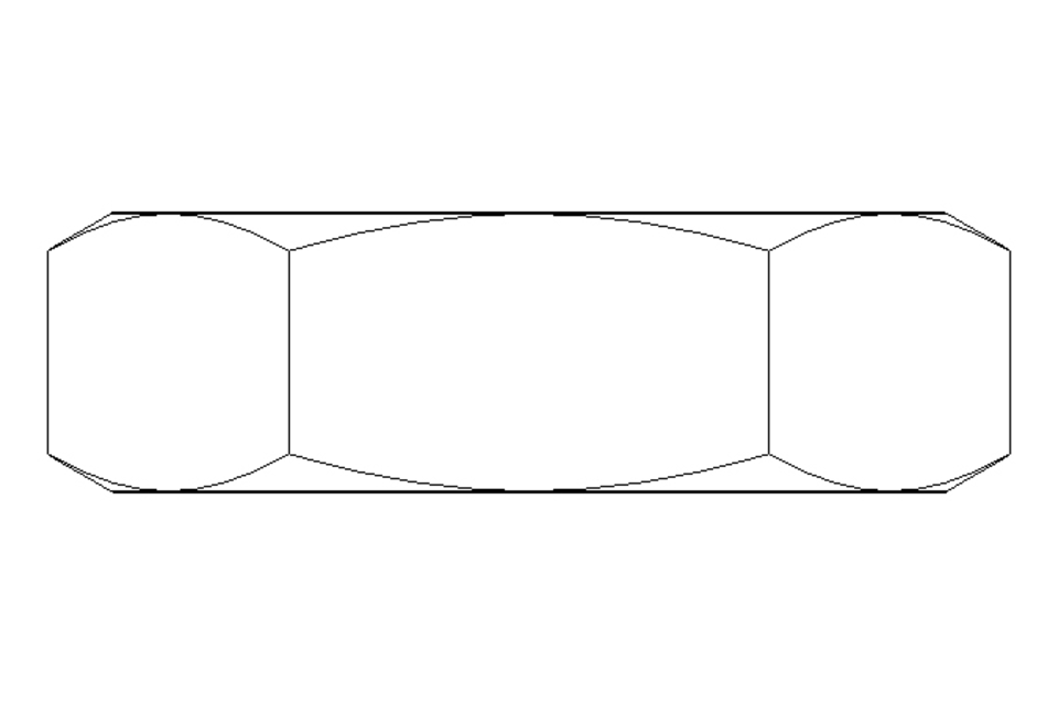 Hexagon nut M12 St-Zn DIN439