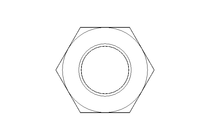 Hexagon nut M12 A2 DIN439