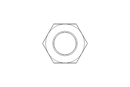 Hexagon nut M16 St-Zn DIN439