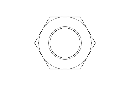 Hexagon nut M16 A2 DIN439