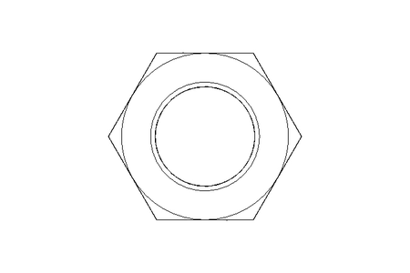 Écrou hexagonal M16x1,5 St-Zn DIN439