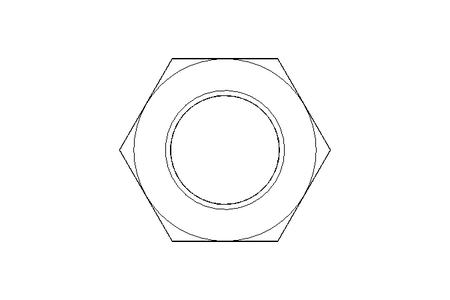 Tuerca hexagonal M16x1,5 A2 DIN439