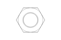 Hexagon nut M20 A2 DIN439