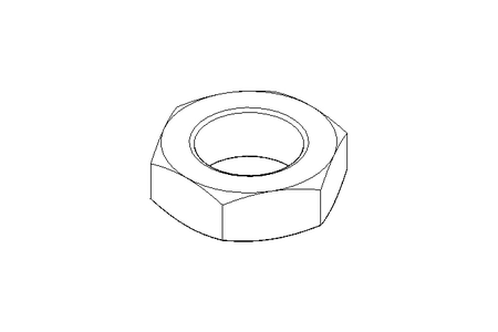 Écrou hexagonal M24x1,5 St-Zn DIN439