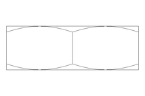 六角螺母 M24x1,5 A2 DIN439