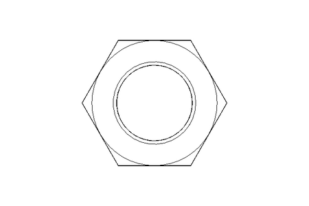 Tuerca hexagonal M24x2 A2 DIN439