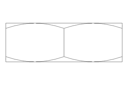 Hexagon nut M24x2 St-Zn DIN439