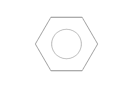 Hexagon cap nut M5 A2 DIN917