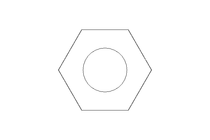 Ecrou borgne hexagonal M8 A2 DIN917