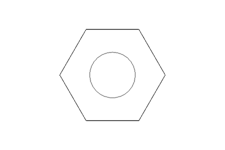 Tuerca hexagonal ciega M10 A2 DIN917