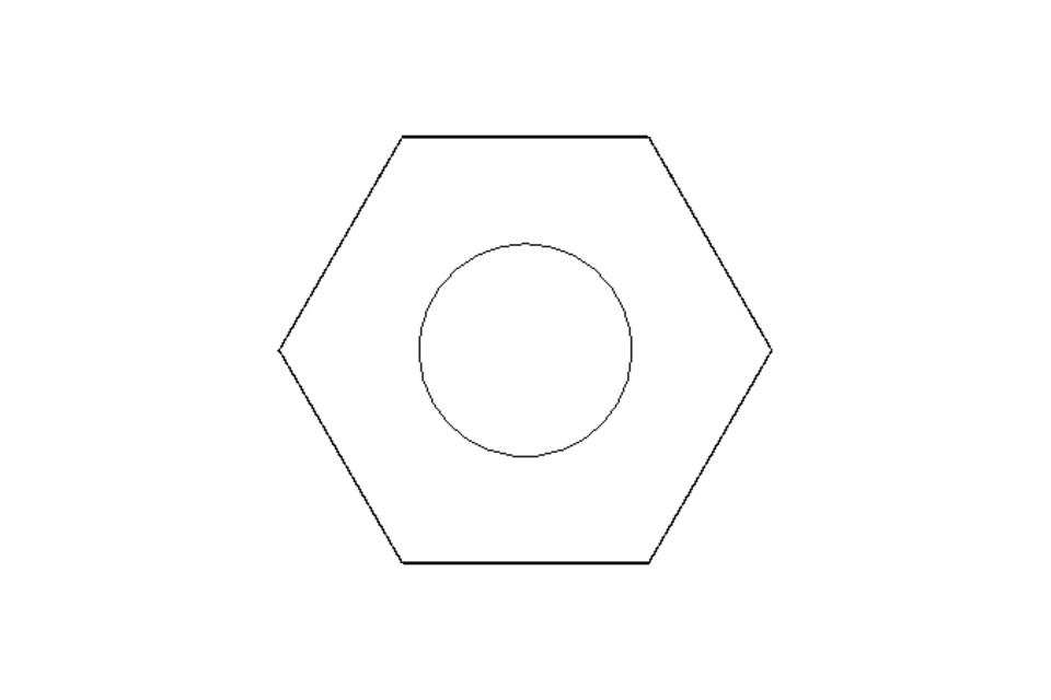 Ecrou borgne hexagonal M10 A2 DIN917