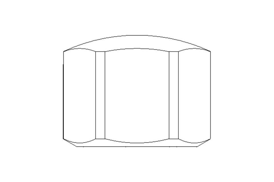 Hexagon cap nut M12 A2 DIN917
