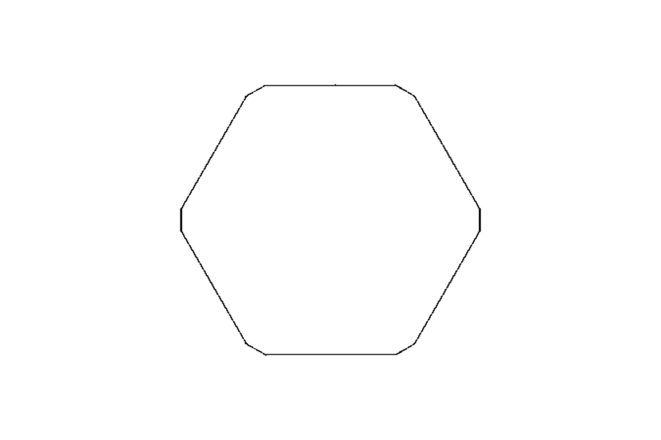Ecrou borgne hexagonal M12 A2 DIN917