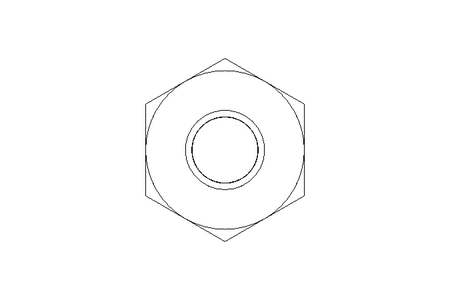 Hexagon weld nut M5 A2 DIN929