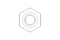 Hexagon weld nut M6 A2 DIN929