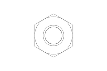 Hexagon weld nut M6 A2 DIN929
