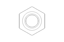 Hexagon weld nut M8 A2 DIN929