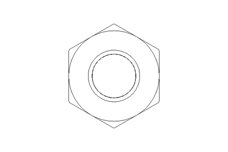 Hexagon weld nut M8 A2 DIN929