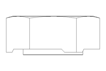 Hexagon weld nut M10 A2 DIN929