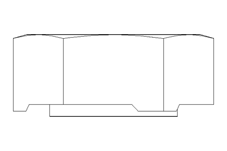 Hexagon weld nut M10 A2 DIN929