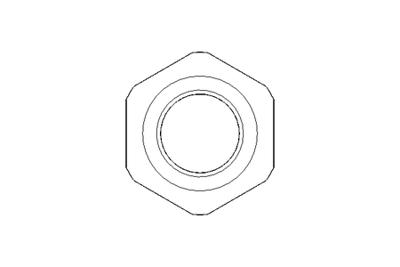 Tuerca hexagonal soldable M12 ST DIN929