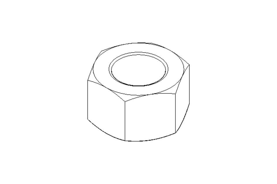 Hexagon nut M16x1.5 A2 DIN934