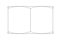 Dado esagonale M16x1,5 A2 DIN934