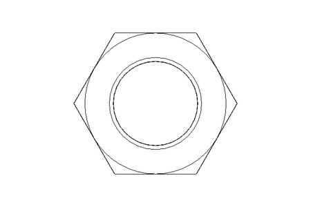 Dado esagonale M16x1,5 A2 DIN934